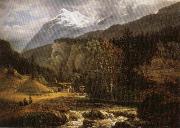Alpine Landscape Johan Christian Dahl